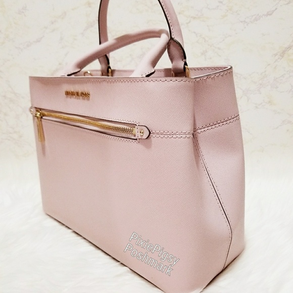 Michael Kors Hailee Blossom Satchel Crossbody Bag - Picture 4 of 8